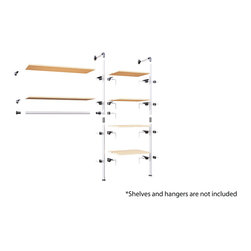 EVO Shelving and Railing - Wardrobe Storage Solutions