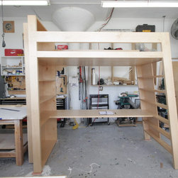 Maple loft bed with desk - Products