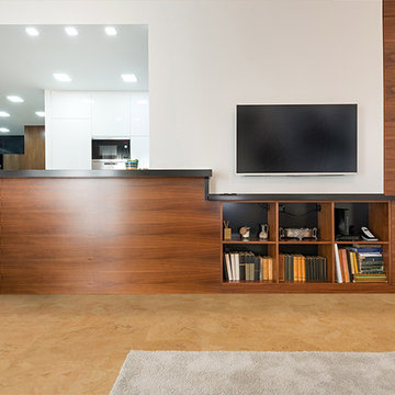 Office floor - cork flooring