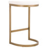 Essentials For Living Traditions Cresta Counter Stool, Gold