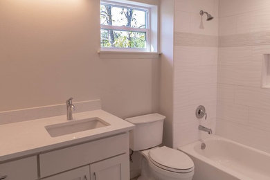 Bathroom - modern bathroom idea in Austin