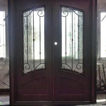 Wrought Iron Door