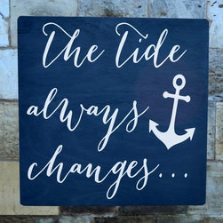Handcrafted Beach House Decor Signs - Products