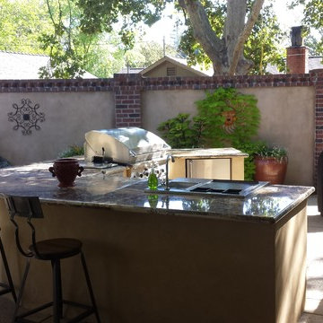 Outdoor Kitchen - After