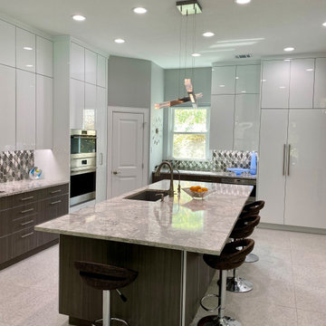 Witt Contemporary Kitchen Island