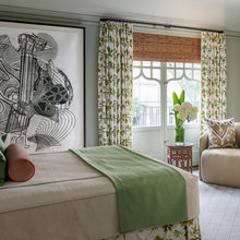 Coral and Color Guest Bedroom