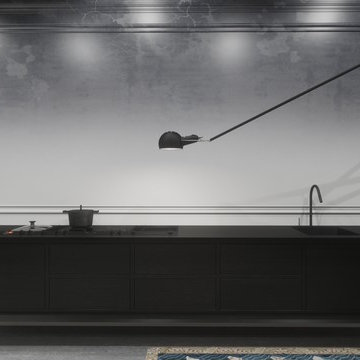 All black - Frame collection Kitchen