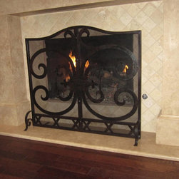 Madrid Firescreen Free-standing - Fireplace Screens