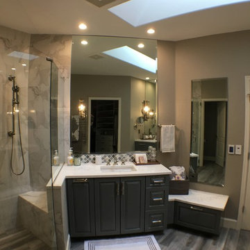 Navigating an awkward bathroom layout
