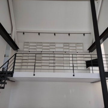 BIBLIOTHEQUE BLANC PUR