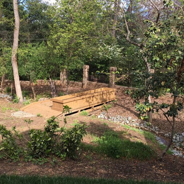 Old World European Craftsman Residence with Woodland Stream Makeover