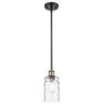 Innovations Lighting - Candor 1-Light Pendant, Black Antique Brass, Clear Waterglass - A truly dynamic fixture, the Ballston fits seamlessly amidst most decor styles. Its sleek design and vast offering of finishes and shade options makes the Ballston an easy choice for all homes.