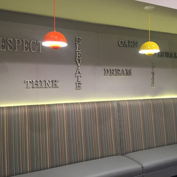 Office break room and cafe