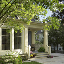front porch newel posts
