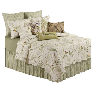 Althea Full/Queen Quilt Set by C & F, 4-Piece