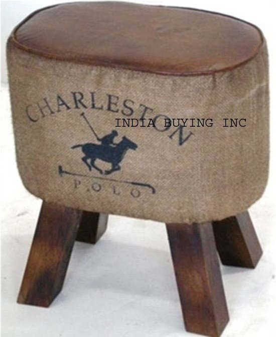 Industrial leather and canvas furniture from India buying inc