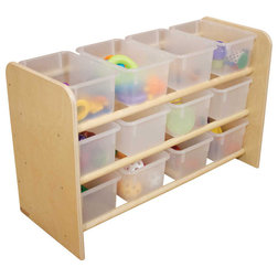 Contemporary Toy Organizers by Wood Designs