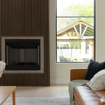 Toasted Walnut Accents Throughout Home