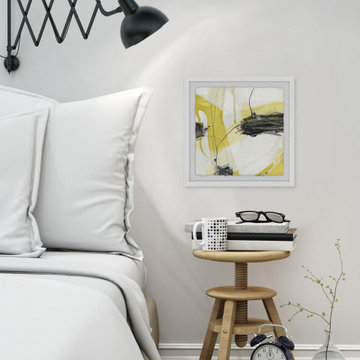 "Conduit II" Framed Painting Print