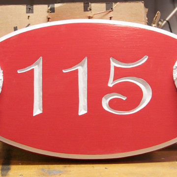 House Number Plaques
