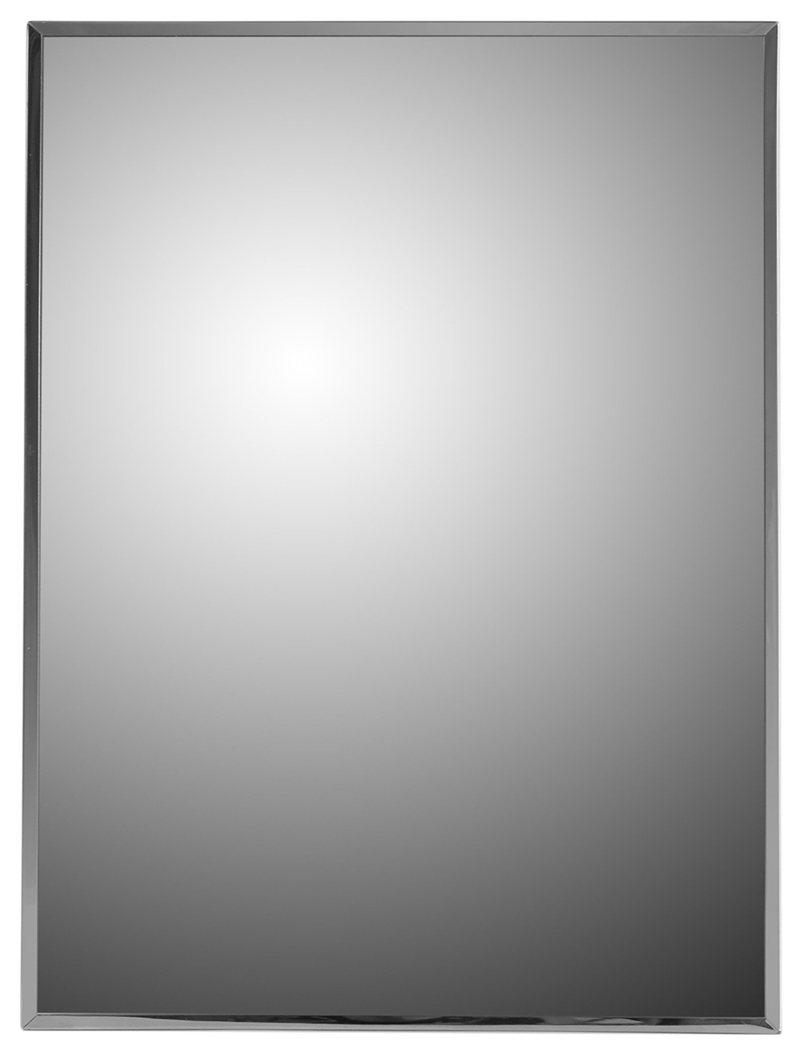 Deluxe Series Medicine Cabinet, 18"x24", Stainless Steel Frame, Surface Mount