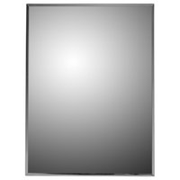 Deluxe Series Medicine Cabinet, 18"x24", Stainless Steel Frame, Surface Mount