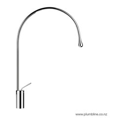Goccia Mid Basin Mixer R197mm Spout - Bathroom Basins