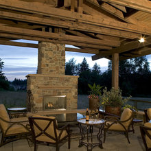 seashore fireplace