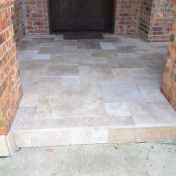 Heath TX Outdoor Living Makeover Front to Back