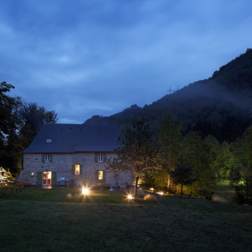Jardin "sauvage" dans les pyrénées