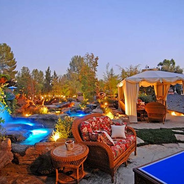 Naturalistic Pools with Grotto