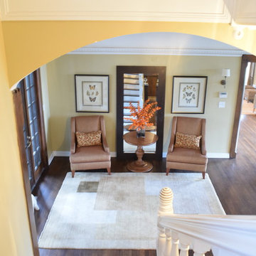 Art Deco dining room and foyer in Oakwood