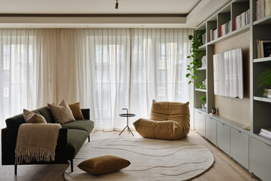 Contemporary games room in London.
