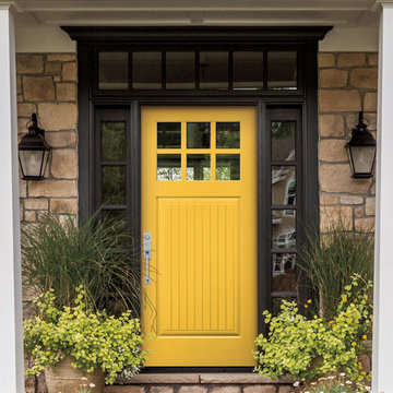 Pella® Architect Series® Plank Craftsman Light smooth door