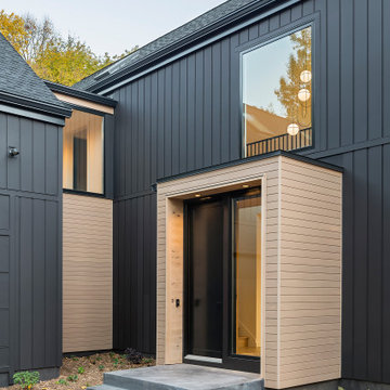 Scandinavian Modern Exterior Entry