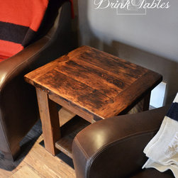 Reclaimed Wood End Tables - Products