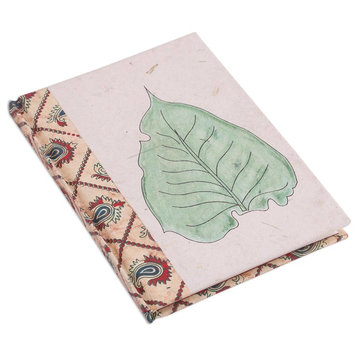 Floating Leaf Paper Journal