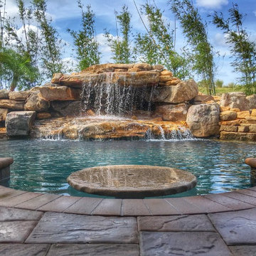 Rock Waterfall