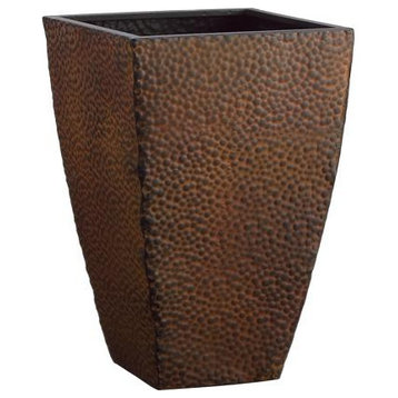 Metal Container, Brown, Pack of 1