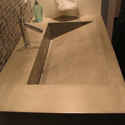 Concrete Bathrooms - Bathroom Sinks