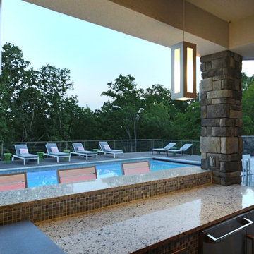 Interior renovation, addition, pool and outdoor living space design
