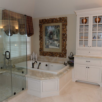 Spacious master bath