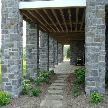 Eldorado Castle Stone Home in Orefield, Pennsylvania