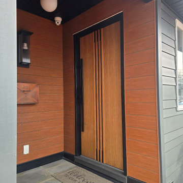 New exterior doors - Ronex 1055 with a fingerprint smart lock