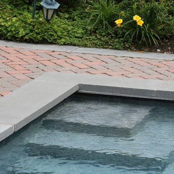 A Variety of Stone for Unique Pool Architecture