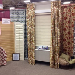 Shades with Side Panels - Curtains