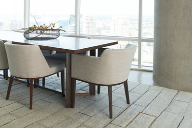 Minimalist dining room photo in Boise