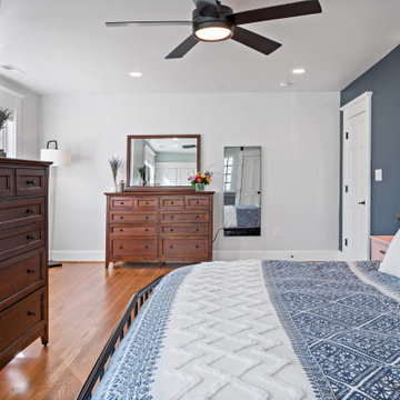 Two Story Alexandria Kitchen Provides Space and Coziness