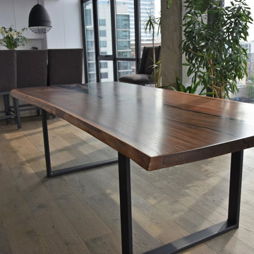 Walnut Single Slab Table #333