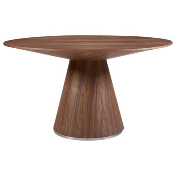 Otago Dining Table 54In Round Walnut